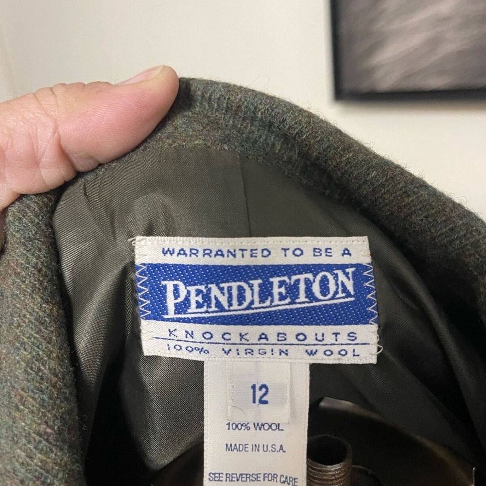 Pendleton Olive Women's Blazer - image 5